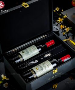 Hộp Quà Rượu Vang 2 chai Château Haut Goujon 2018