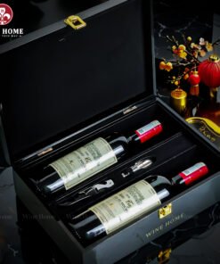 Hộp quà rượu vang 2 chai Chateau Tayac Côtes de Bourg