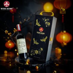 Hộp quà rượu vang 1 chai Chateau Tayac Côtes de Bourg