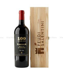 Rượu Vang Ý 100 Essenza Primitivo di Manduria Old Vines 3000ML – Tuyệt Tác Đậm Đà Từ Feudi Salentini