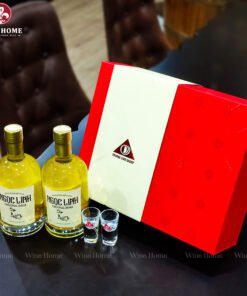 HỘP QUÀ 2 CHAI SÂM NGỌC LINH – MÓN QUÀ TẶNG SỨC KHỎE ĐẲNG CẤP TỪ WINE HOME