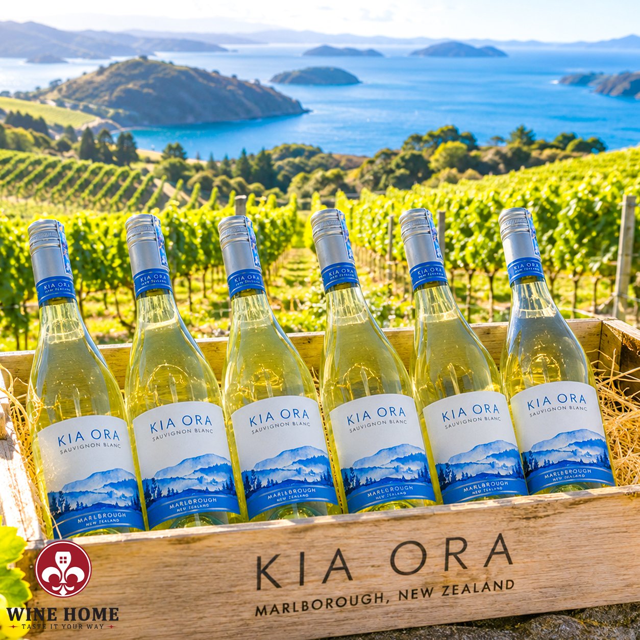 Kia Ora Sauvignon Blanc – Rượu Vang Trắng New Zealand Tươi Mát Từ Marlborough | Rượu Vang Wine Home Kia Ora Sauvignon Blanc – Rượu Vang Trắng New Zealand Tươi Mát Từ Marlborough