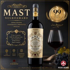 Rượu Vang Ý MAST Negroamaro Cantine Paradiso – Đỉnh Cao Nghệ Thuật Vang Ý | Rượu Vang Wine Home Rượu Vang Ý MAST Negroamaro Cantine Paradiso – Đỉnh Cao Nghệ Thuật Vang Ý
