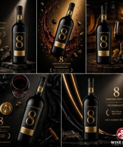 Rượu Vang Ý 8 Feudi Bizantini Limited Edition