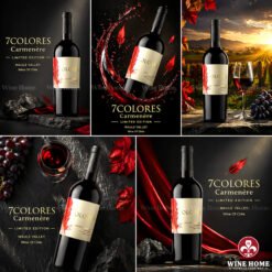 7COLORES Limited Edition Carmenere – Tuyệt Tác Vang Đỏ Giới Hạn Từ Maule Valley Chile