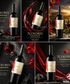 7COLORES Limited Edition Carmenere – Tuyệt Tác Vang Đỏ Giới Hạn Từ Maule Valley Chile