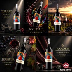 7COLORES Gran Reserva Cabernet Sauvignon Muscat | Rượu Vang Chile Cao Cấp | Rượu Vang Wine Home 7COLORES Gran Reserva Cabernet Sauvignon Muscat | Rượu Vang Chile Cao Cấp