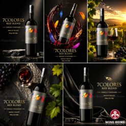 Rượu Vang Chile 7Colores Red Blend Single Vineyard - Dòng Vang Phức Hợp Cá Tính