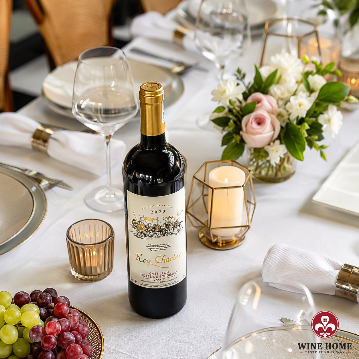 Roy Charles 2020 Castillon Côtes de Bordeaux – Vang Pháp Thanh Lịch | Rượu Vang Wine Home Roy Charles 2020 Castillon Côtes de Bordeaux – Vang Pháp Thanh Lịch