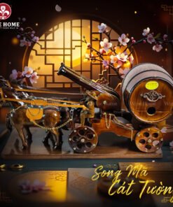 Quà Tặng Phong Thủy Song Mã Cát Tường