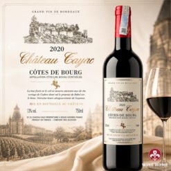 Rượu vang Pháp Chateau Tayac Cotes de Bourg 2020 – Tinh hoa Bordeaux