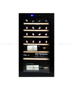 Tủ Bảo Quản Rượu Vang Adela 28 Chai Kính 2 Lớp Sấy Nhiệt