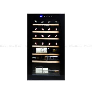 Tủ Bảo Quản Rượu Vang Adela 28 Chai Kính 2 Lớp Sấy Nhiệt