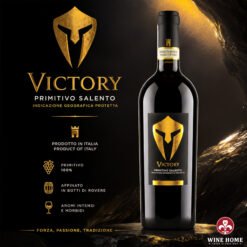 Rượu Vang Ý Victory Primitivo Salento – Đậm Đà Nồng Nàn Chuẩn Miền Nam Ý | Rượu Vang Wine Home Rượu Vang Ý Victory Primitivo Salento – Đậm Đà Nồng Nàn Chuẩn Miền Nam Ý