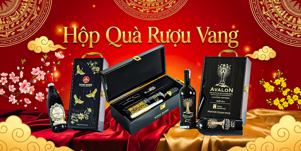 Hộp quà rượu vang