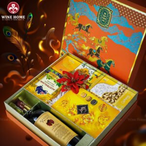 Hộp Quà Tết Mã Đáo Thành Công 12 | Quà Tết Cao Cấp Wine Home 2026 | Rượu Vang Wine Home Hộp Quà Tết Mã Đáo Thành Công 12