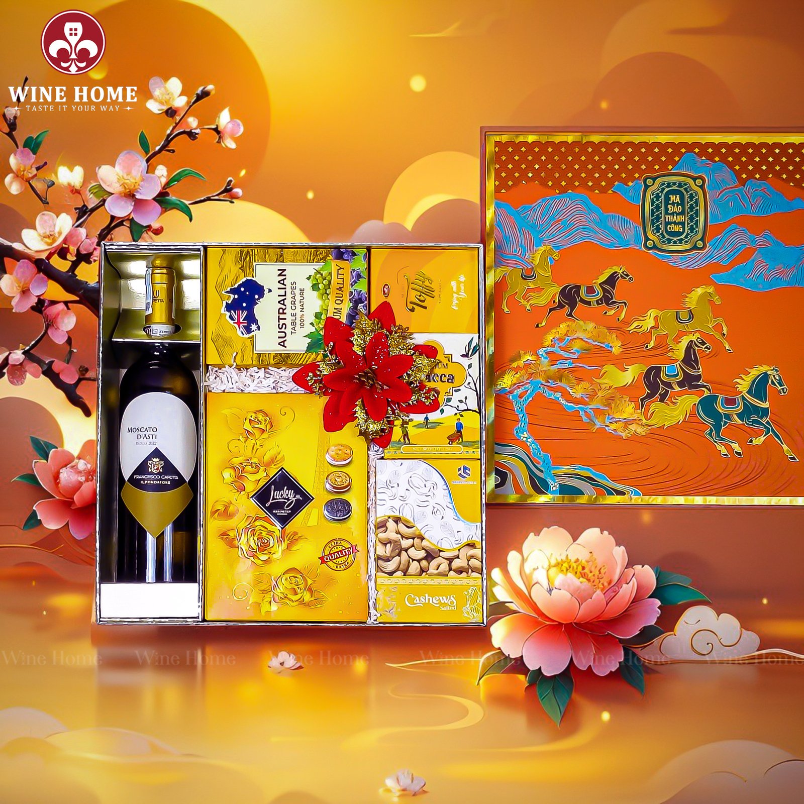 Hộp Quà Tết Mã Đáo Thành Công 06 Hộp Quà Tết Mã Đáo Thành Công 06