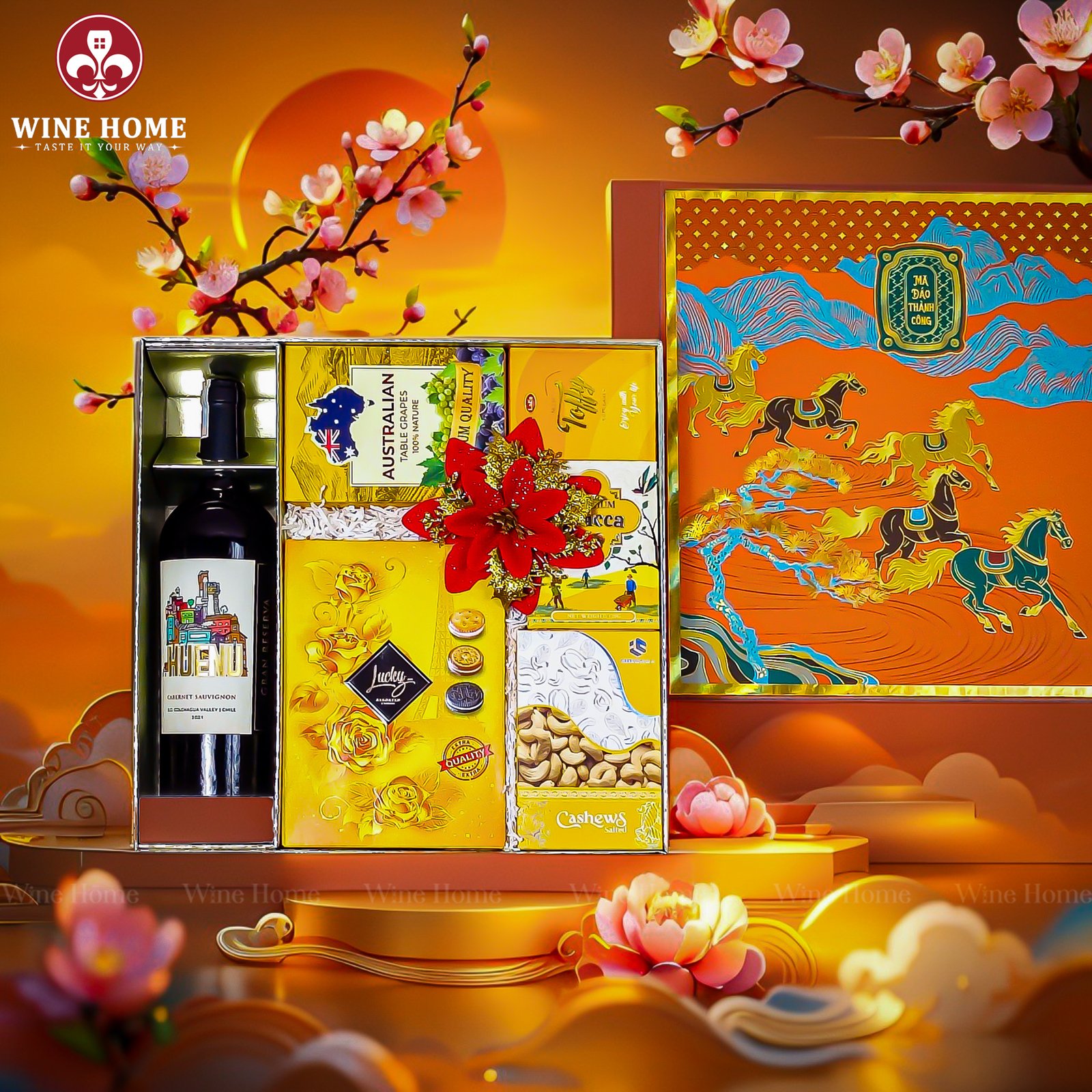 Hộp Quà Tết Mã Đáo Thành Công 08 Hộp Quà Tết Mã Đáo Thành Công 08