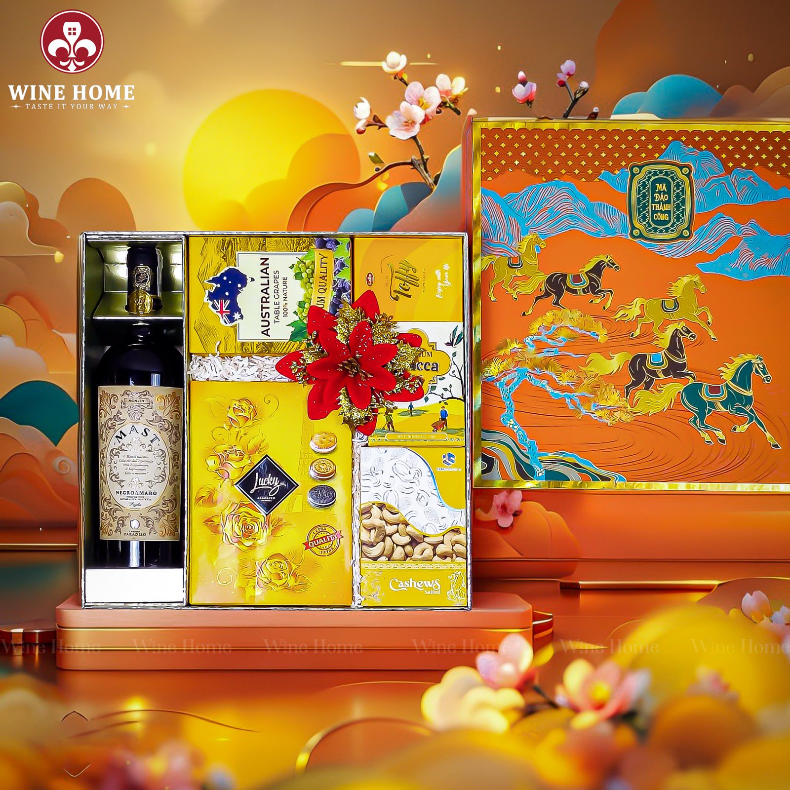 Hộp Quà Tết Mã Đáo Thành Công 11 Hộp Quà Tết Mã Đáo Thành Công 11