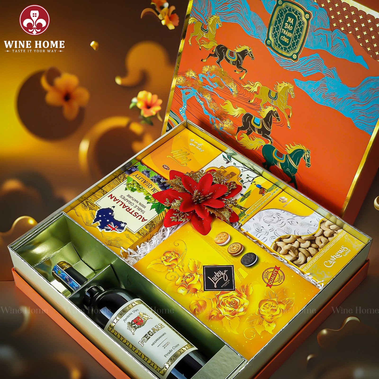 Hộp Quà Tết Mã Đáo Thành Công 05 Hộp Quà Tết Mã Đáo Thành Công 05