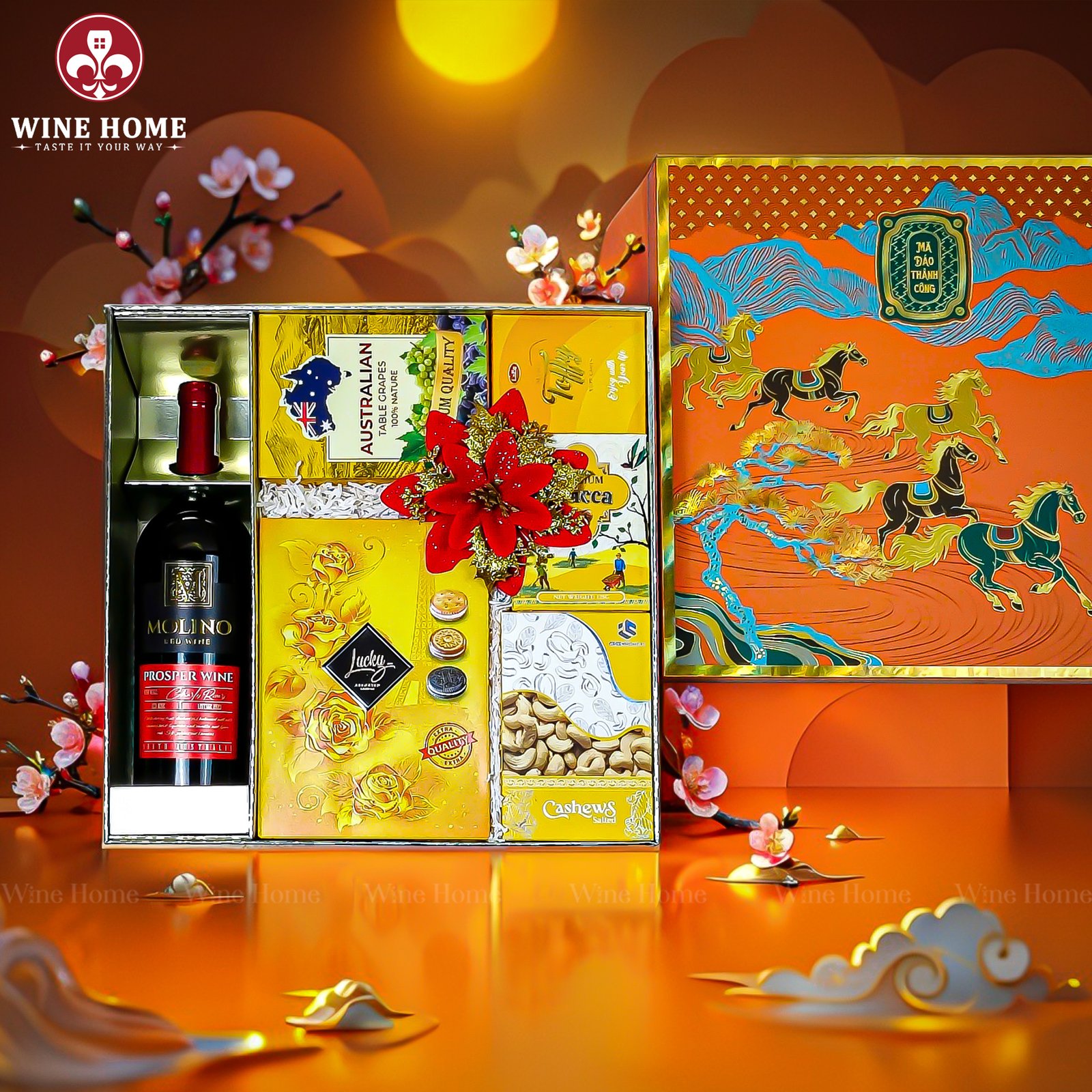 Hộp Quà Tết Mã Đáo Thành Công 02 Hộp Quà Tết Mã Đáo Thành Công 02