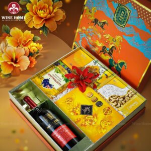 Hộp Quà Tết Mã Đáo Thành Công 02 | Quà Tết Cao Cấp Wine Home 2026 | Rượu Vang Wine Home Hộp Quà Tết Mã Đáo Thành Công 02