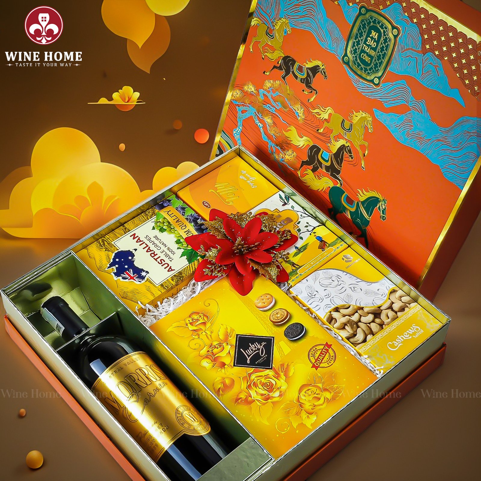 Hộp Quà Tết Mã Đáo Thành Công 04 Hộp Quà Tết Mã Đáo Thành Công 04