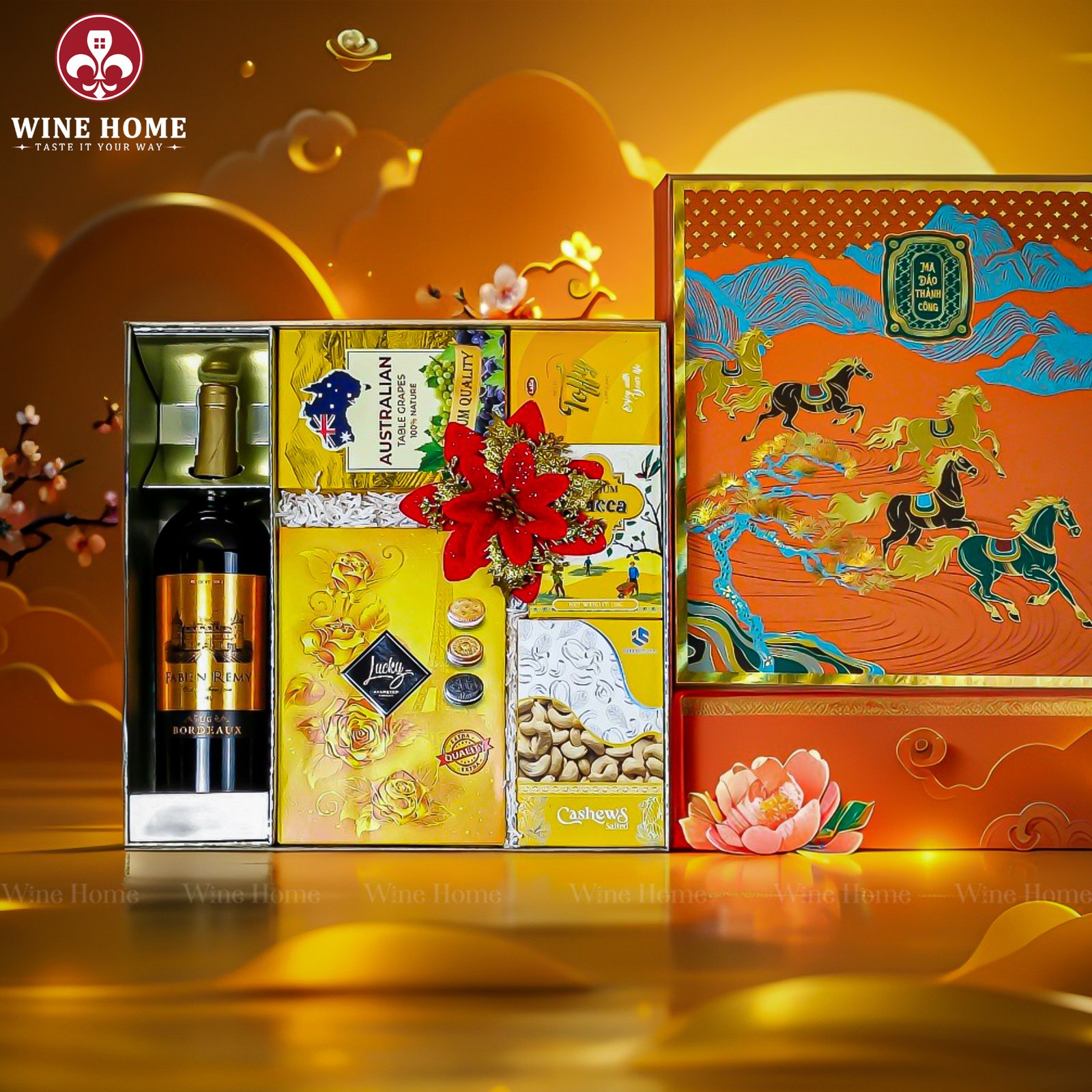 Hộp Quà Tết Mã Đáo Thành Công 03 Hộp Quà Tết Mã Đáo Thành Công 03