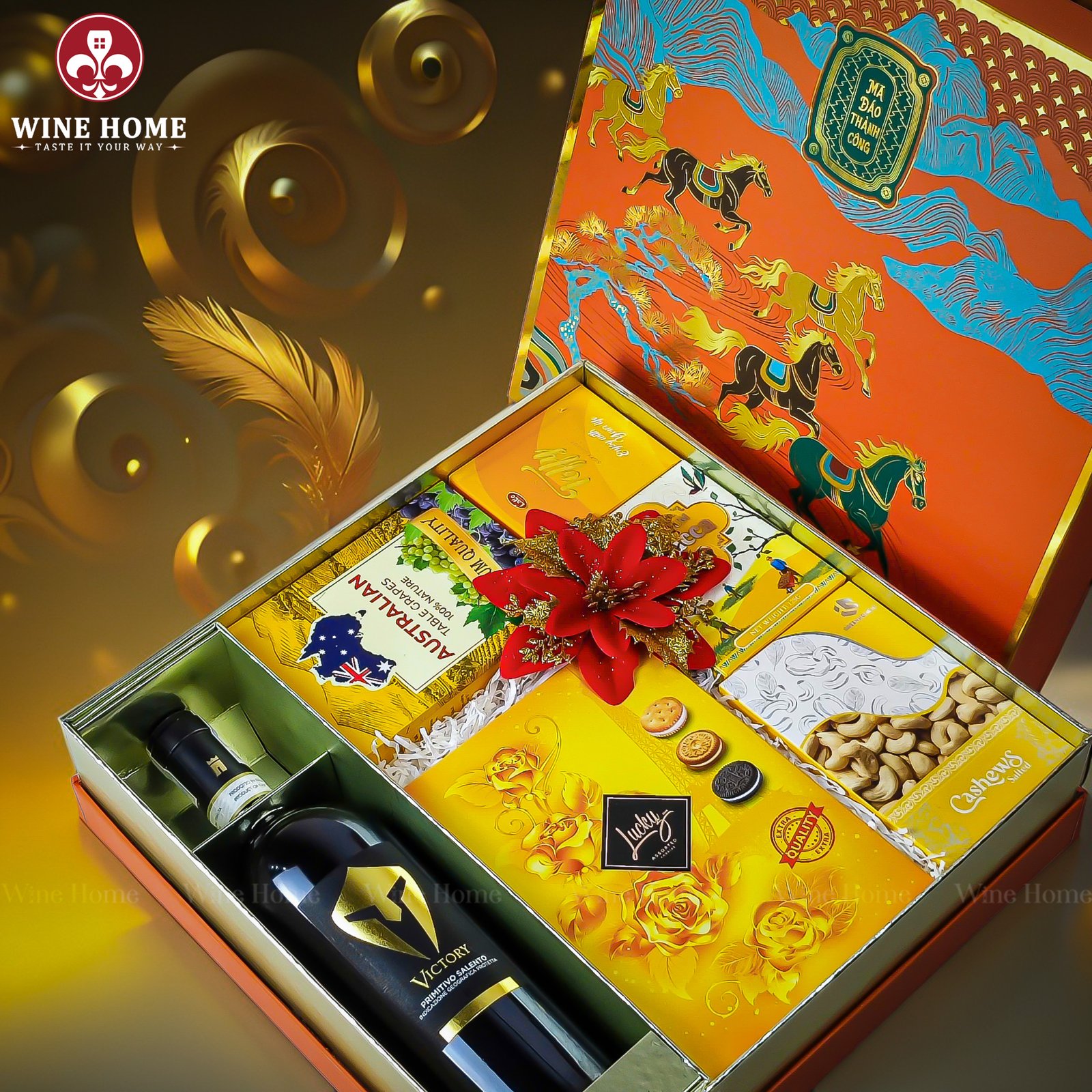 Hộp Quà Tết Mã Đáo Thành Công 09 Hộp Quà Tết Mã Đáo Thành Công 09