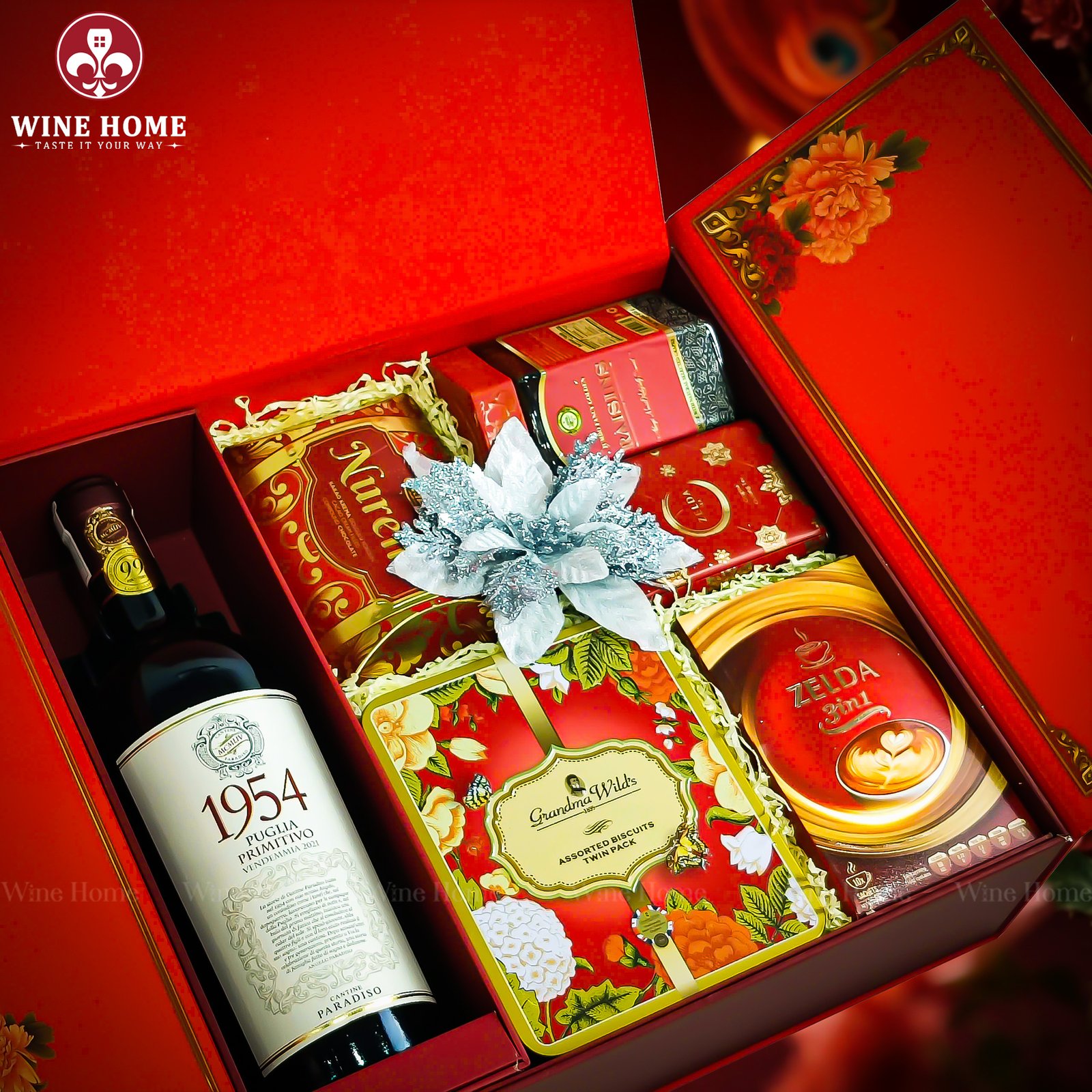 Hộp Quà Tết Phú Quý Đoàn Viên VIP 09 Hộp Quà Tết Phú Quý Đoàn Viên VIP 09