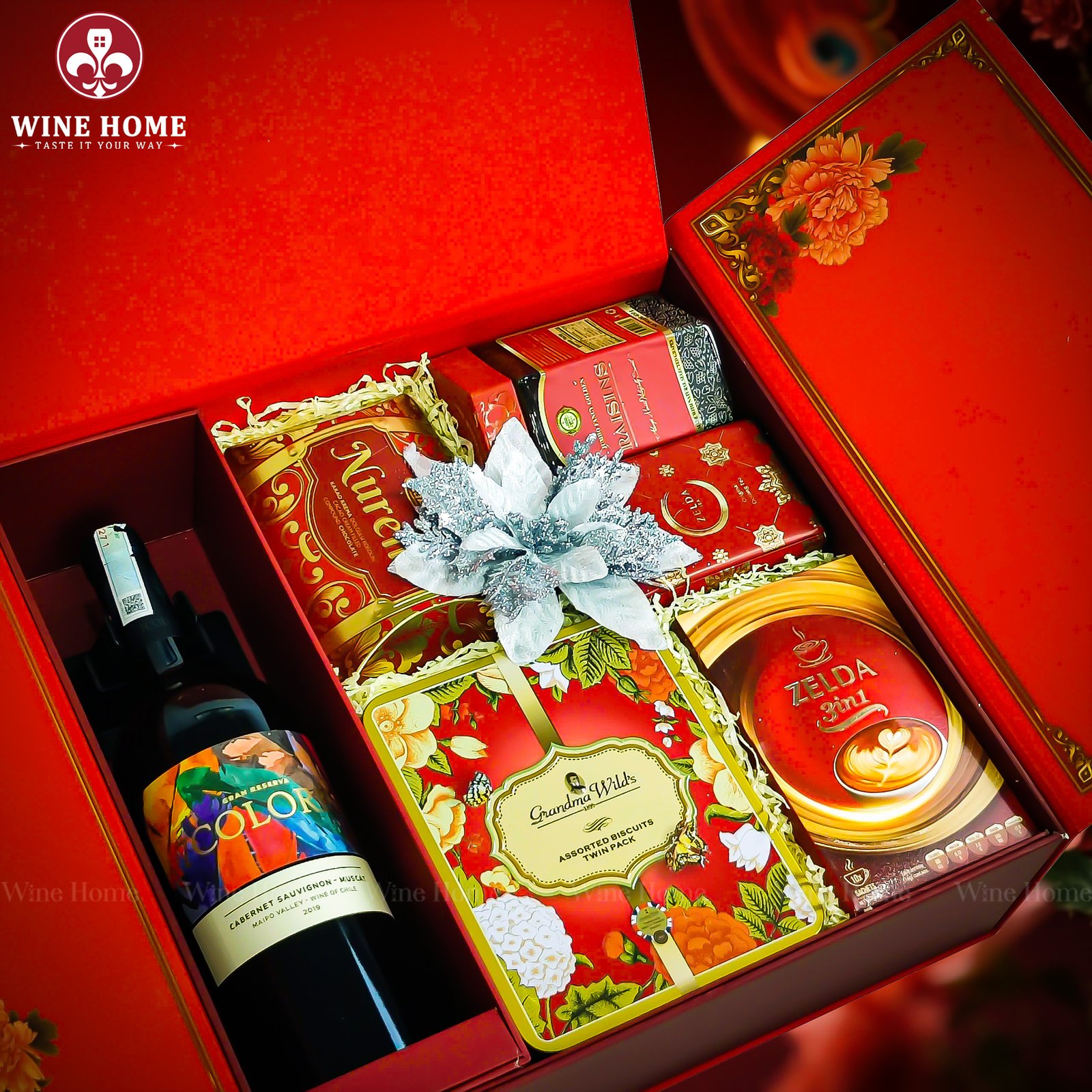 Hộp Quà Tết Phú Quý Đoàn Viên VIP 01 Hộp Quà Tết Phú Quý Đoàn Viên VIP 01