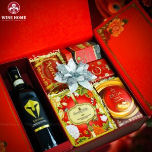Hộp Quà Tết Phú Quý Đoàn Viên VIP 05 | Quà Tết Cao Cấp – Sang Trọng – Ý Nghĩa | Rượu Vang Wine Home Hộp Quà Tết Phú Quý Đoàn Viên VIP 05