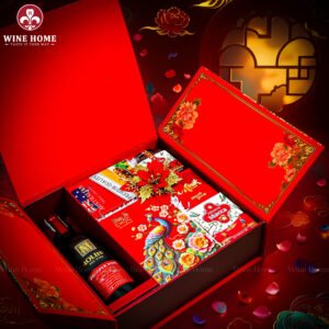 Hộp Quà Tết Phú Quý Đoàn Viên 02 | Hộp Quà Tết Cao Cấp – Sang Trọng, Ý Nghĩa Cho Doanh Nghiệp | Rượu Vang Wine Home Hộp Quà Tết Phú Quý Đoàn Viên 02