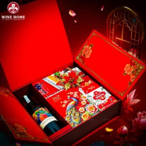Hộp Quà Tết Phú Quý Đoàn Viên 08 | Hộp Quà Tết Cao Cấp – Sang Trọng, Ý Nghĩa Cho Doanh Nghiệp | Rượu Vang Wine Home Hộp Quà Tết Phú Quý Đoàn Viên 08