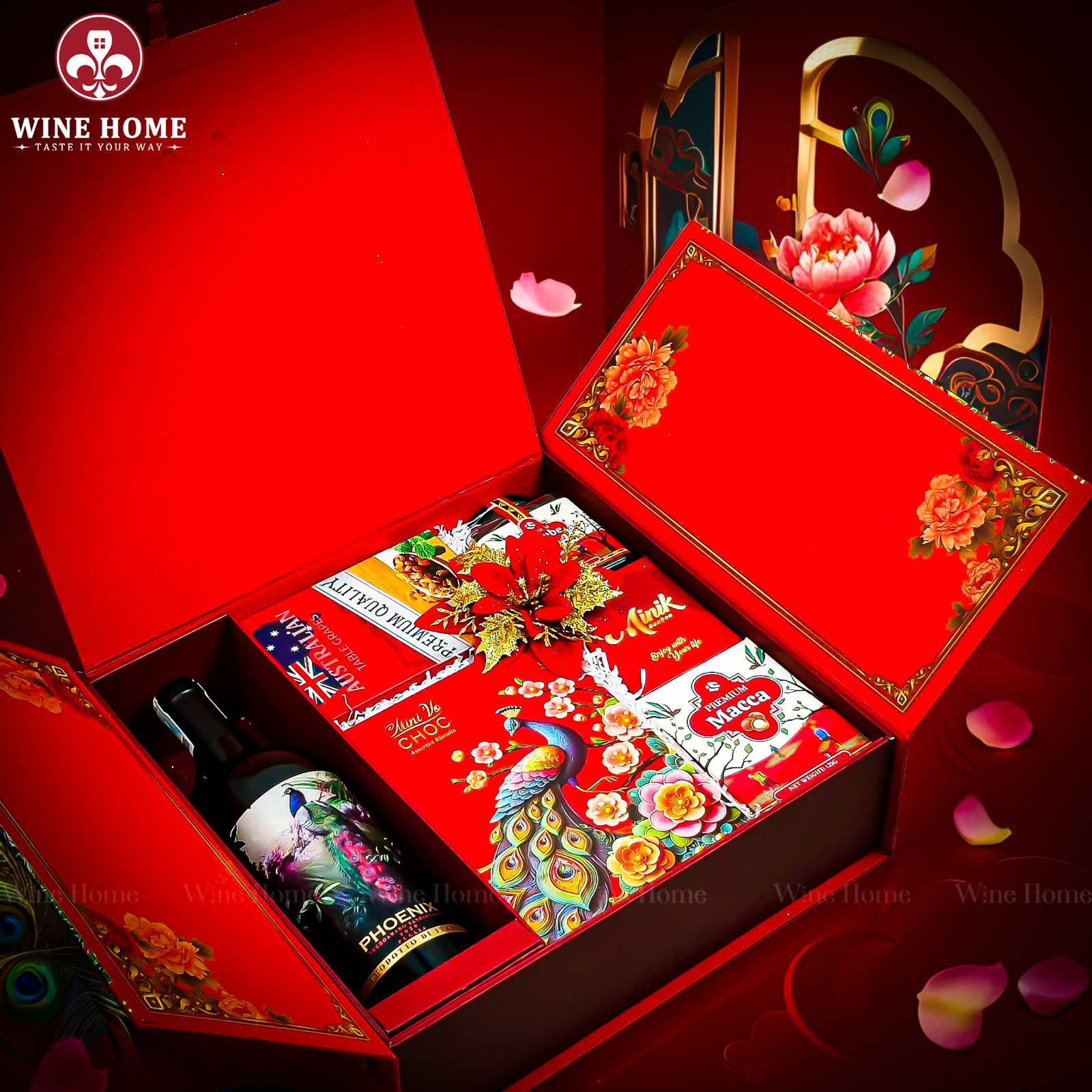 Hộp Quà Tết Phú Quý Đoàn Viên 05 Hộp Quà Tết Phú Quý Đoàn Viên 05