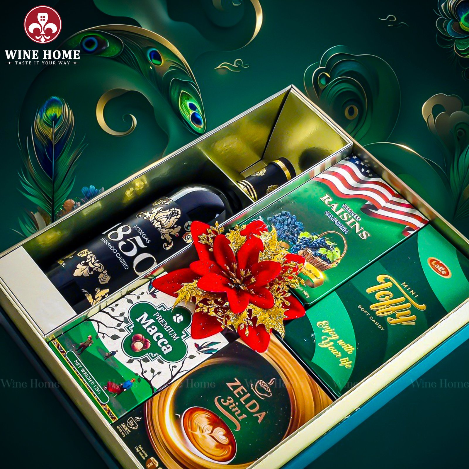 Hộp Quà Tết 2026 Tết Phú Quý 04 Hộp Quà Tết 2026 Tết Phú Quý 04