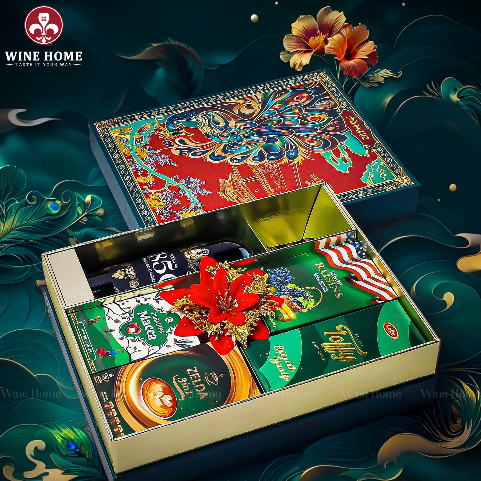 Hộp Quà Tết 2026 Tết Phú Quý 04 Hộp Quà Tết 2026 Tết Phú Quý 04