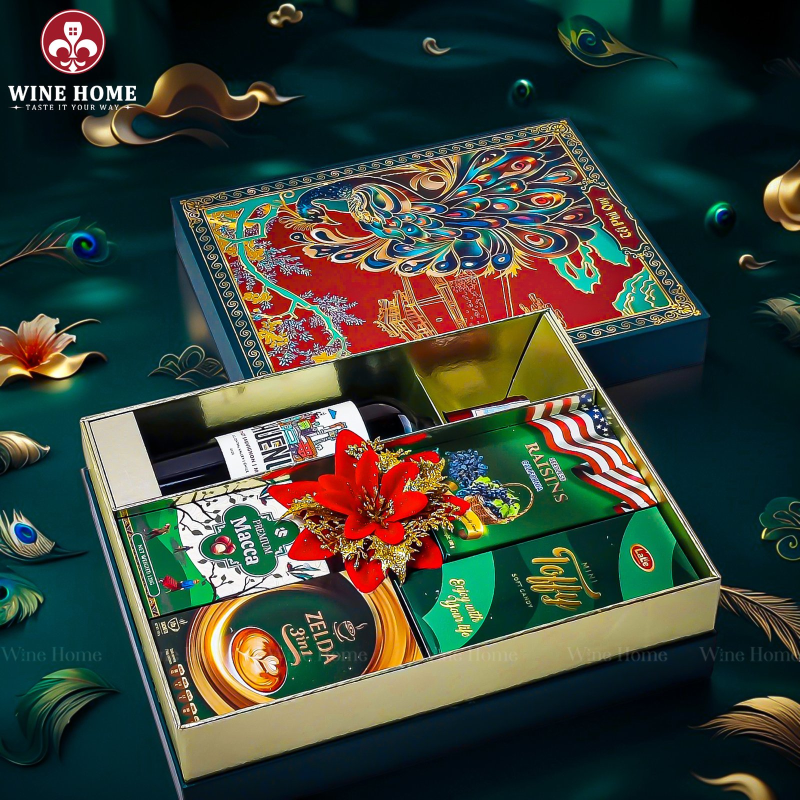 Hộp Quà Tết 2026 Tết Phú Quý 05 Hộp Quà Tết 2026 Tết Phú Quý 05