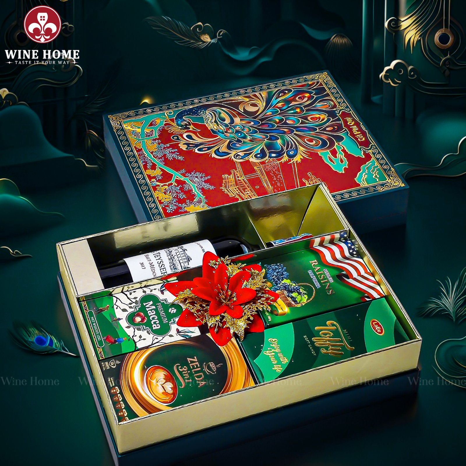 Hộp Quà Tết 2026 Tết Phú Quý 08 Hộp Quà Tết 2026 Tết Phú Quý 08