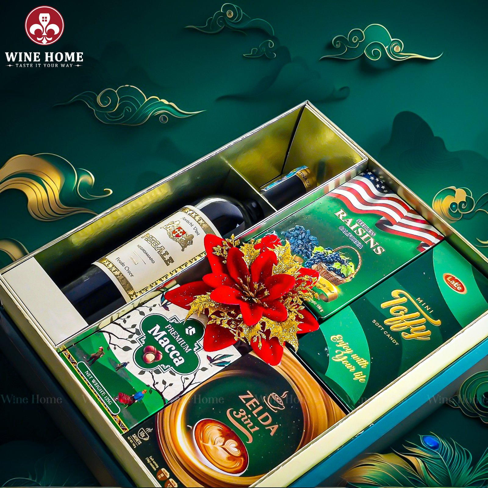 Hộp Quà Tết 2026 Tết Phú Quý 07 Hộp Quà Tết 2026 Tết Phú Quý 07