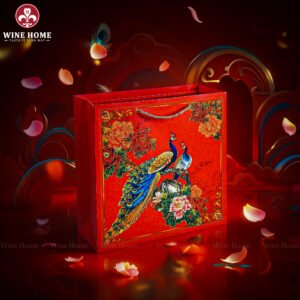 Hộp Quà Tết Phú Quý Đoàn Viên VIP 05 | Quà Tết Cao Cấp – Sang Trọng – Ý Nghĩa | Rượu Vang Wine Home Hộp Quà Tết Phú Quý Đoàn Viên
