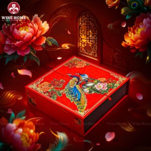 Hộp Quà Tết Phú Quý Đoàn Viên 13 | Hộp Quà Tết Cao Cấp – Sang Trọng, Ý Nghĩa Cho Doanh Nghiệp | Rượu Vang Wine Home Hộp Quà Tết Phú Quý Đoàn Viên