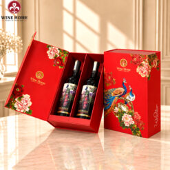 Hộp Quà Rượu Vang 2 Chai Phoenix Negroamaro Sangiovese - Le Vin Sud