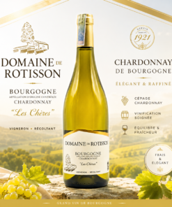 Rượu Vang Trắng Domaine de Rotisson Bourgogne Chardonnay