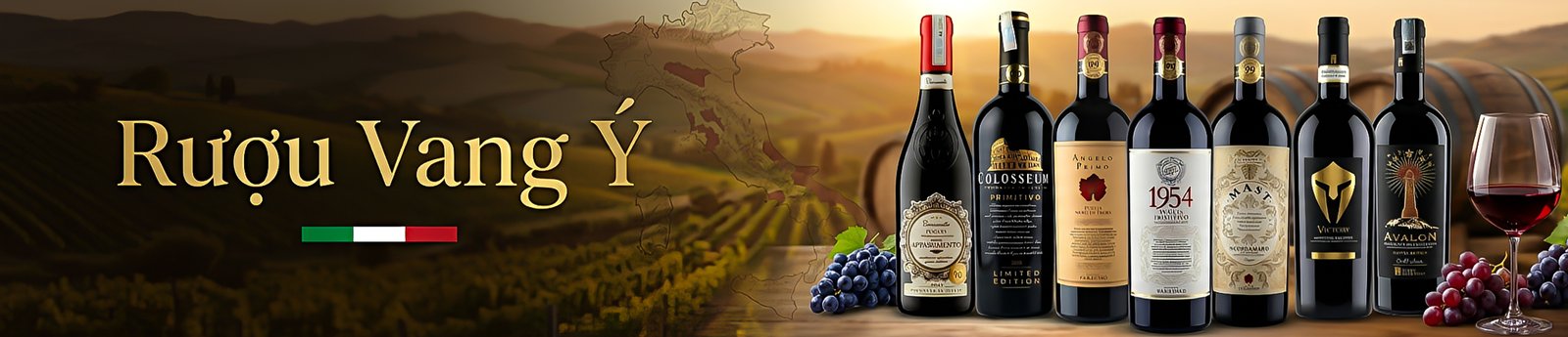 Rượu vang Ý – Đậm đà và đa dạng