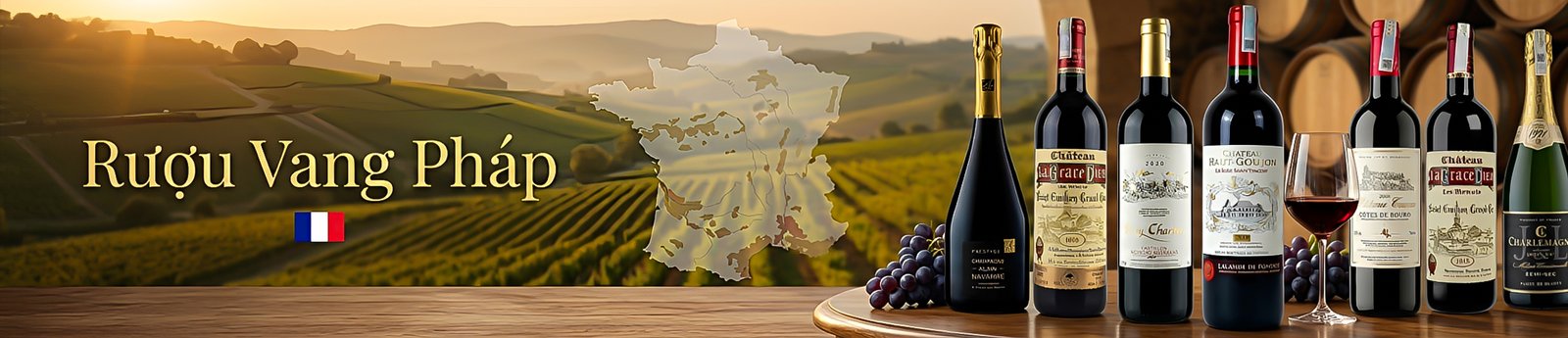 Rượu vang Pháp – Chuẩn mực của thế giới