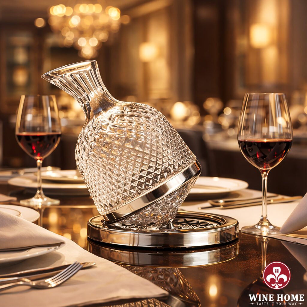 Bình Decanter xoay 360°