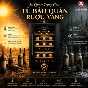 Tủ Bảo Quản Rượu Vang Là Gì? Sự Quan Trọng Của Tủ Rượu Vang Trong Bảo Quản Và Thưởng Thức