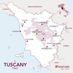 Vùng Rượu Vang Tuscany