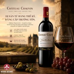 Rượu Vang Pháp Château Chauvin 2011 Grand Cru Classé | Vang Pháp Cao Cấp Saint-Émilion